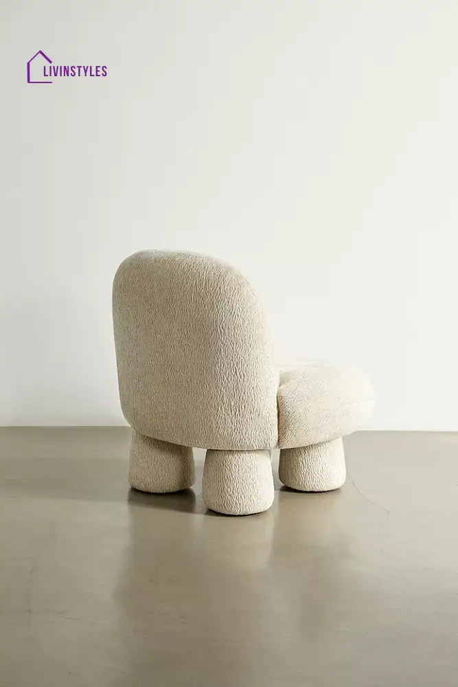 Ivona Boucle Fabric Living Room Chair