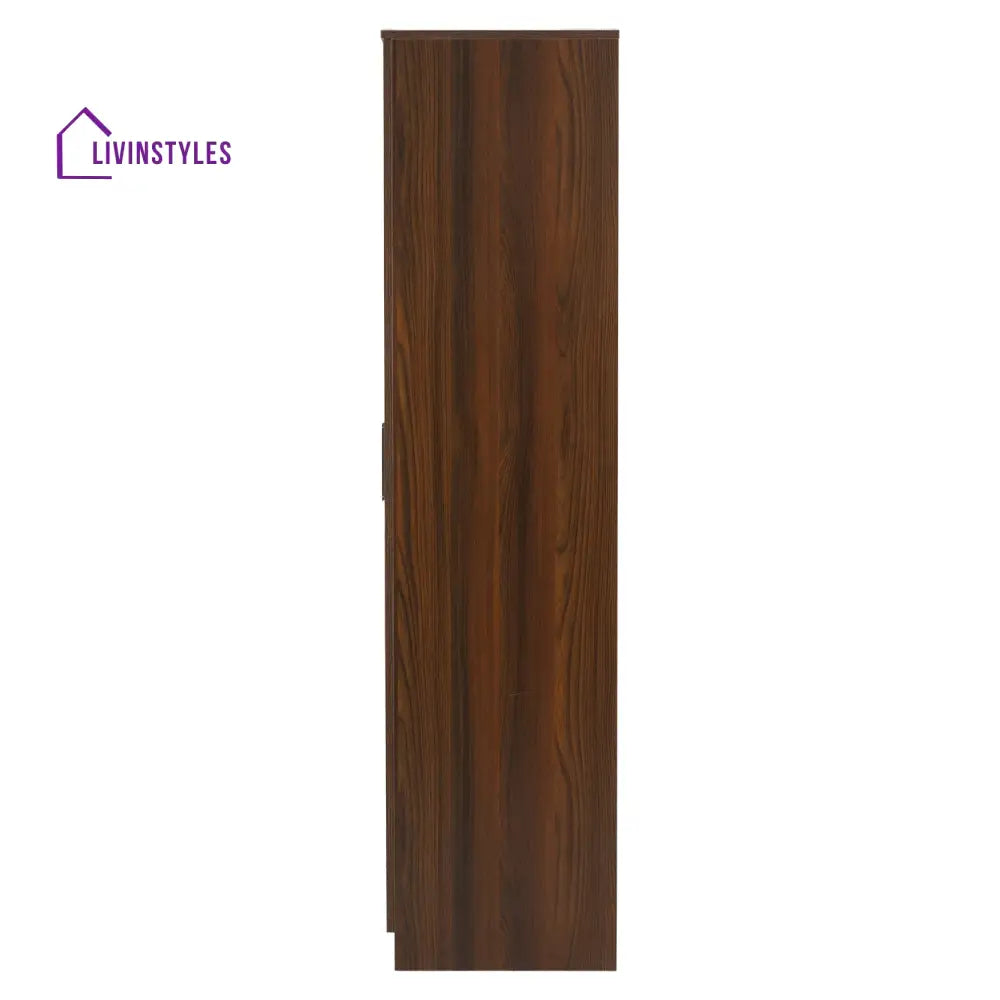 Gennady 4 Door Wardrobe (Classic Walnut) Home Furniture