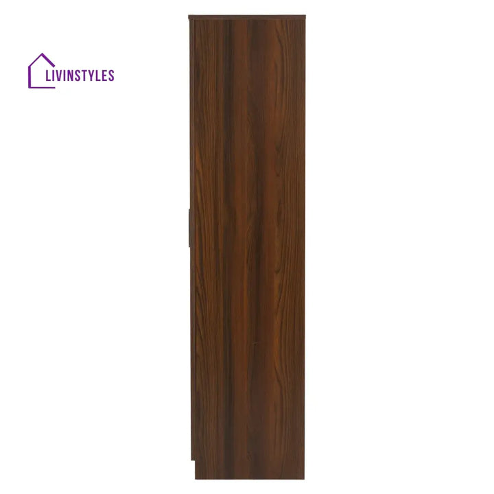 Gennady 4 Door Wardrobe (Classic Walnut) Home Furniture