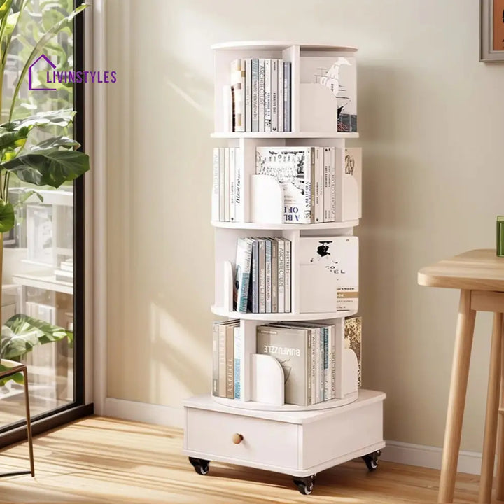 Izolda Engineered Wood Bookshelves | Bookshelf for Living Room | Bedroom | Drawing Room | Study Room