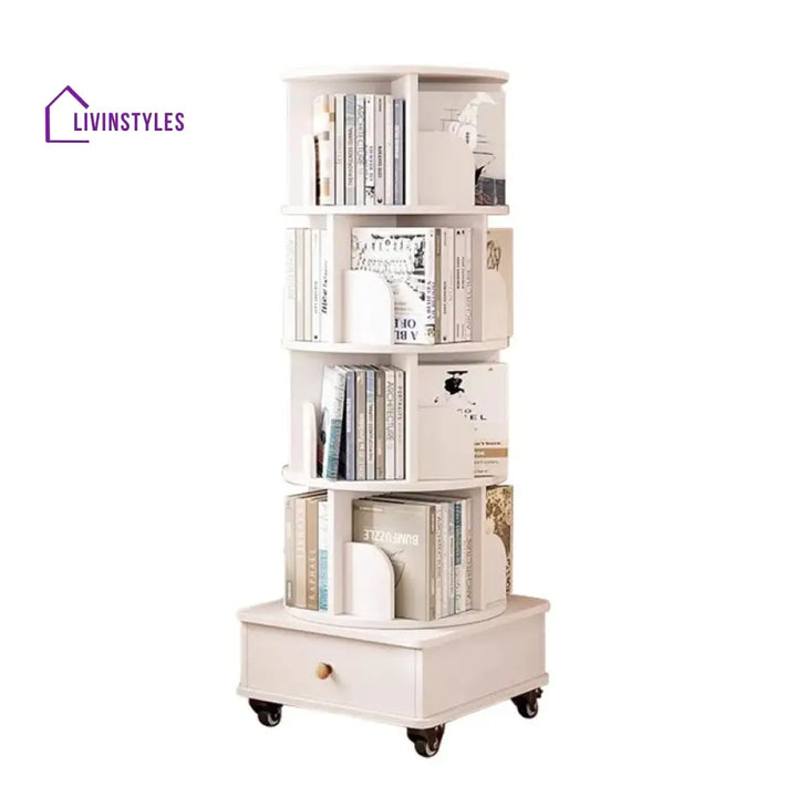 Izolda Engineered Wood Bookshelves | Bookshelf for Living Room | Bedroom | Drawing Room | Study Room