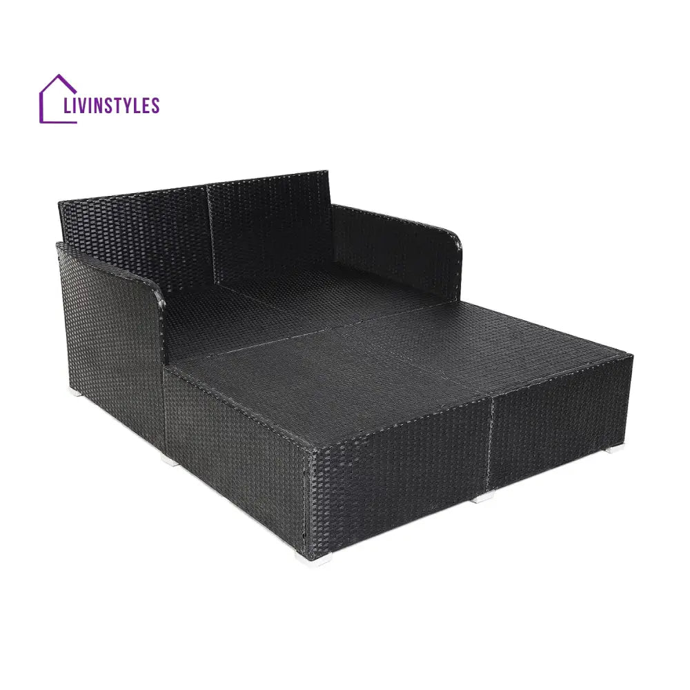 Jacinta Outdoor Patio Double Seater Daybed For Garden Poolside - Daybed