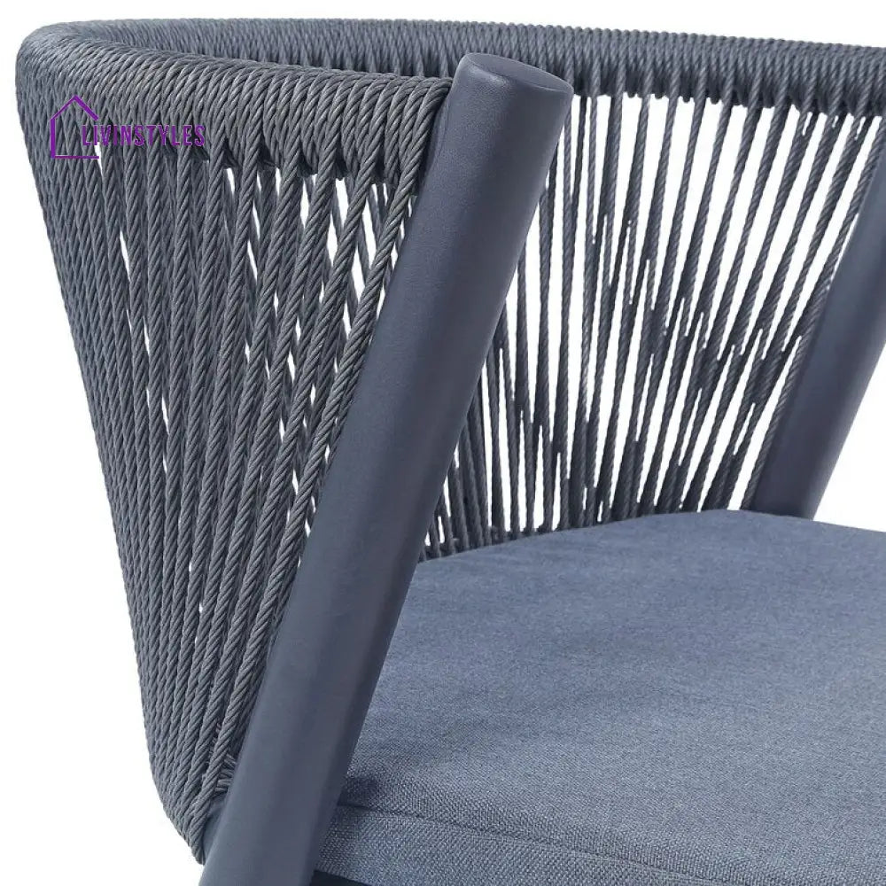 James 2 Seater Oval Outdoor Set With Cushions