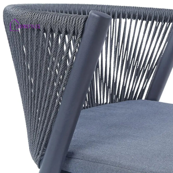 James 2 Seater Oval Outdoor Set With Cushions