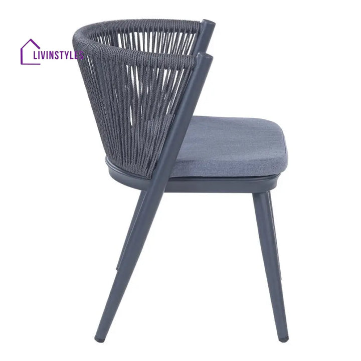 James 2 Seater Oval Outdoor Set With Cushions