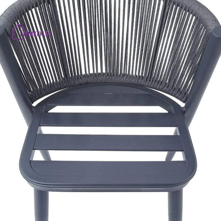 James 2 Seater Oval Outdoor Set With Cushions