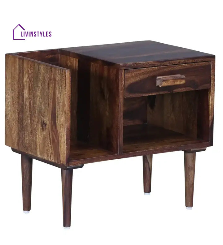 Nexo Sheesham Bed Side Table Bedroom Furniture Sets