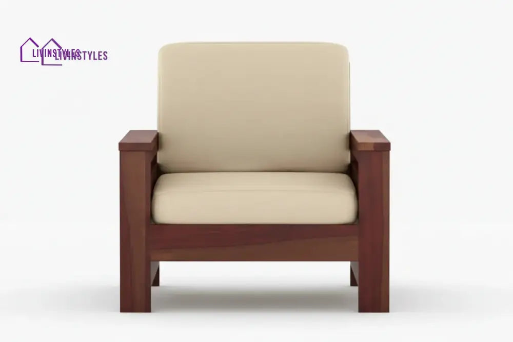 James Solid Sheesham Wood Sofa Set | Wooden Sofa Set for Living Room