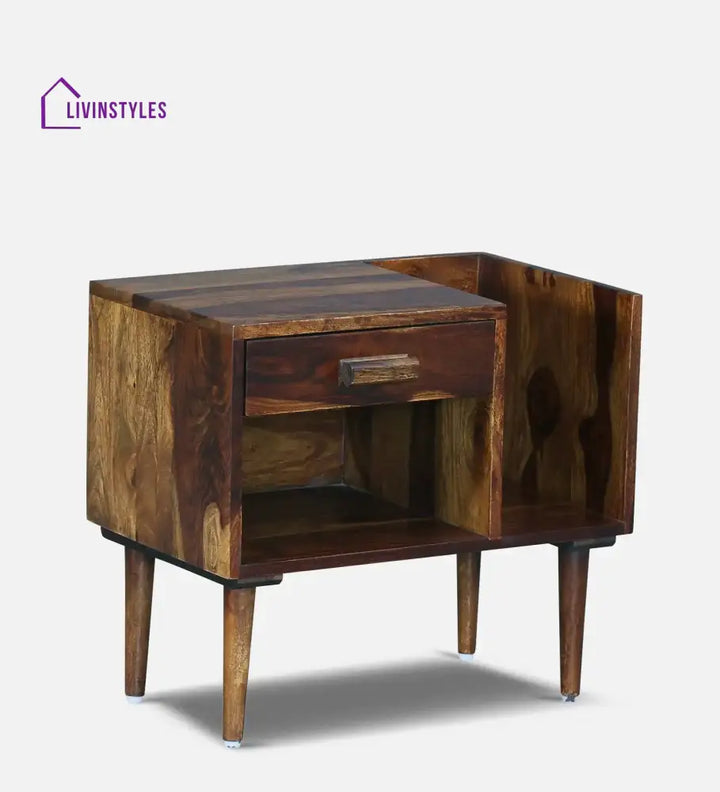 Nexo Solid Wood Bed Side Table Bedroom Furniture Sets