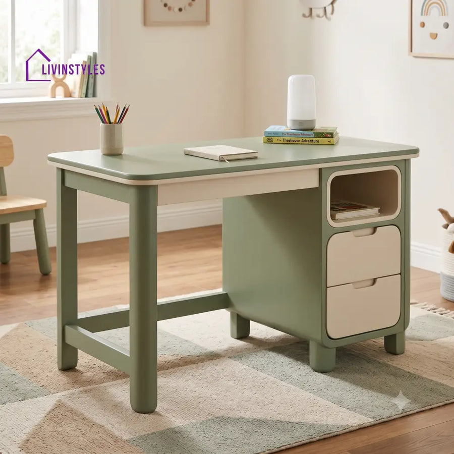 Janaki Mango Wood Kids Study Table | Study Table for Kids