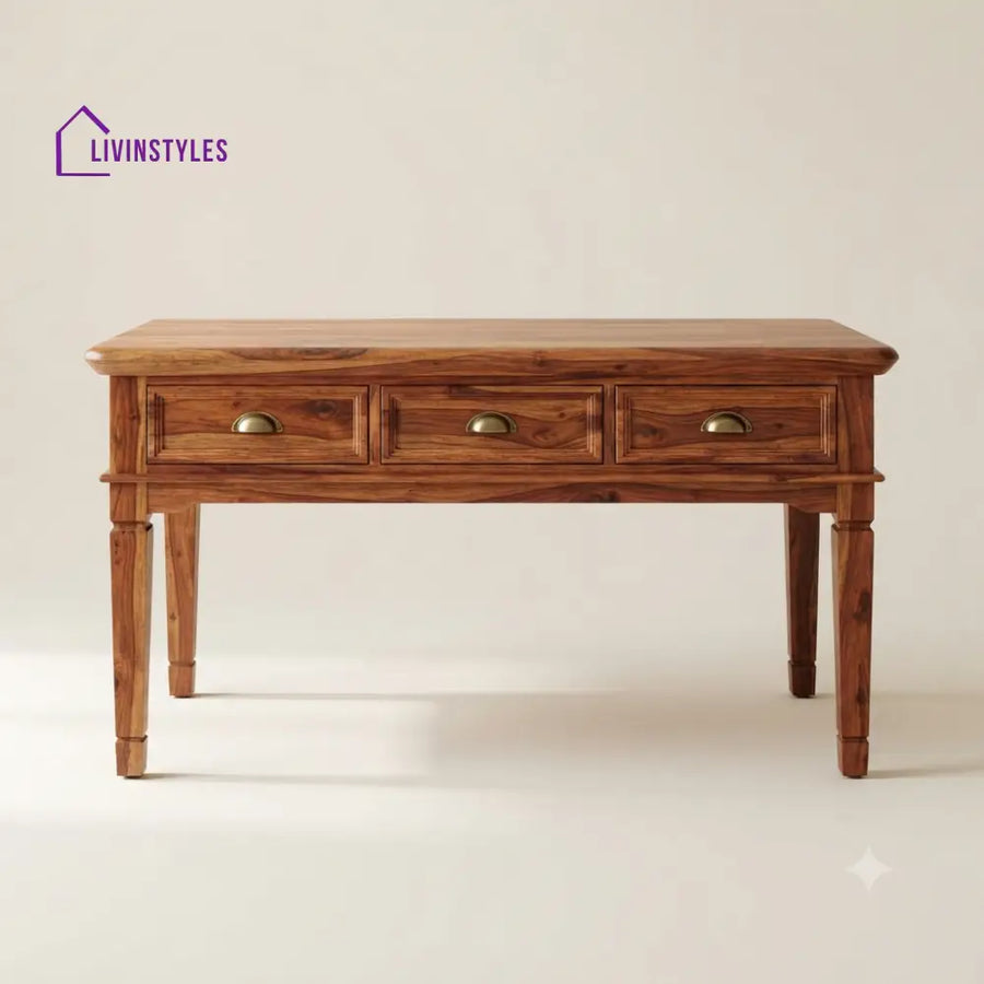 Janani Sheesham Wood Study Table for Home | Wooden Study Table