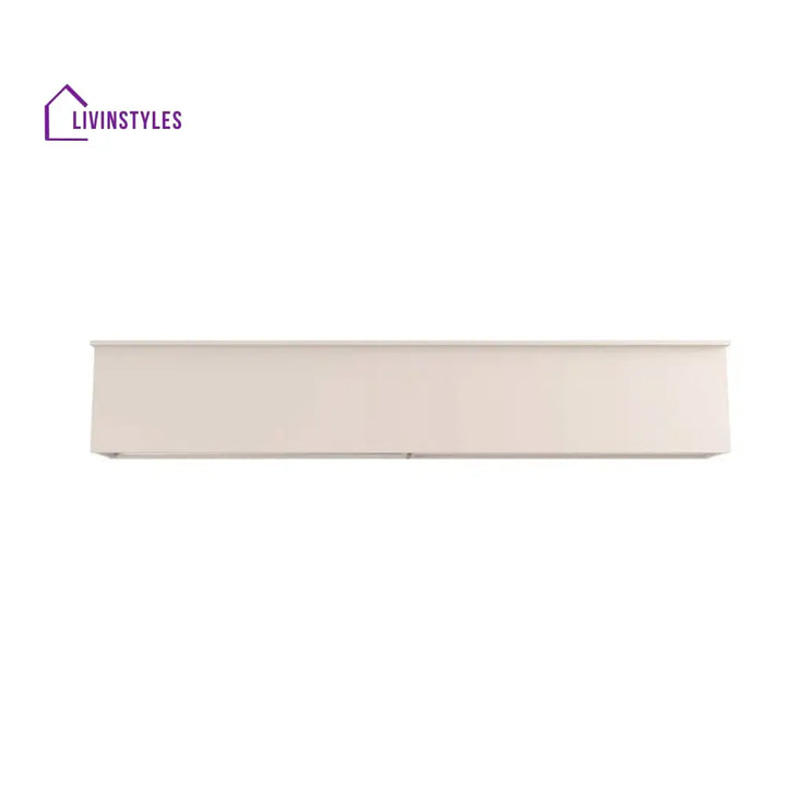 Jane Wall Mounted White Finish Tv Unit Stand for Living Room
