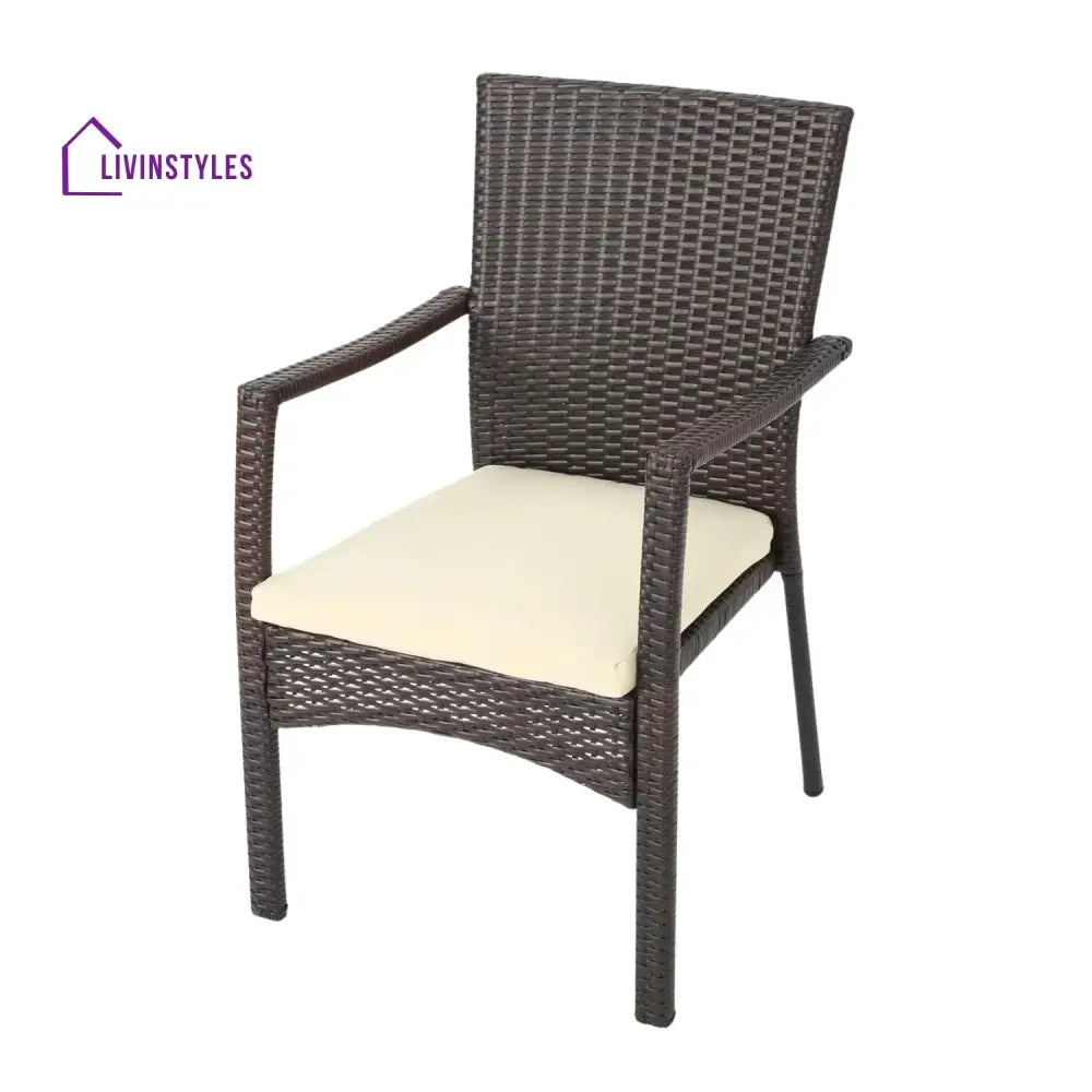 Janhavi 7-Piece Outdoor Rattan Wicker Dining Set - Dining Set