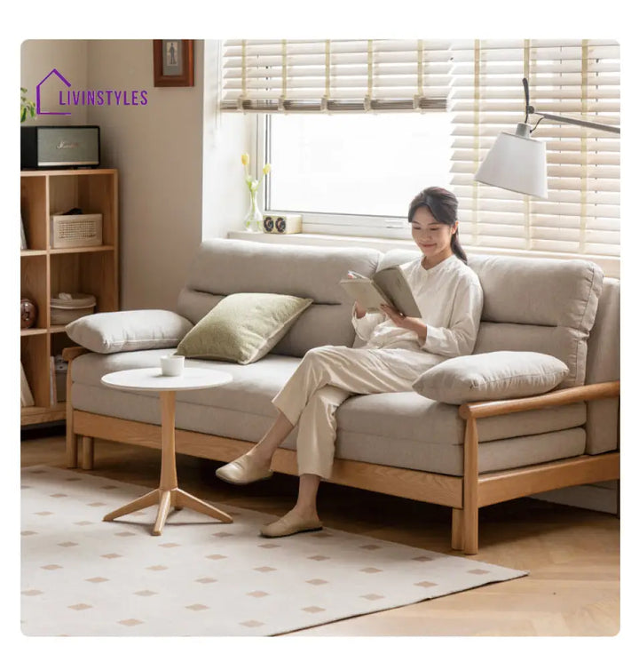 Janisha Solid Wood Sofa Come Bed | Easy Folding Sofa Come Bed