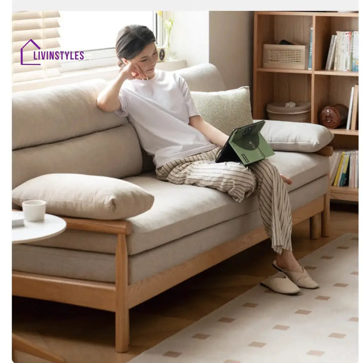 Janisha Solid Wood Sofa Come Bed | Easy Folding Sofa Come Bed