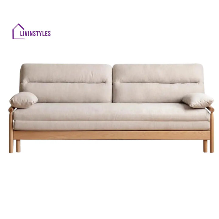 Janisha Solid Wood Sofa Come Bed | Easy Folding Sofa Come Bed