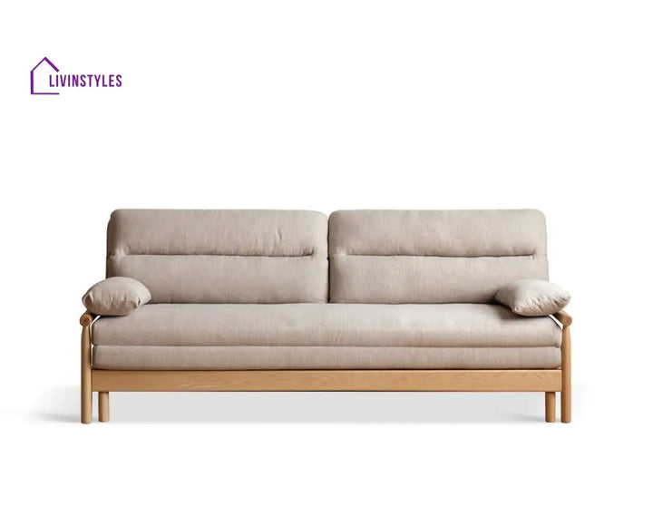 Janisha Solid Wood Sofa Come Bed | Easy Folding Sofa Come Bed