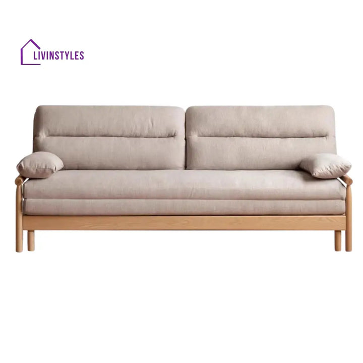 Janisha Solid Wood Sofa Come Bed | Easy Folding Sofa Come Bed