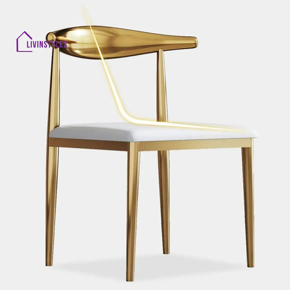 Janisha Stainless Steel Dining Chair