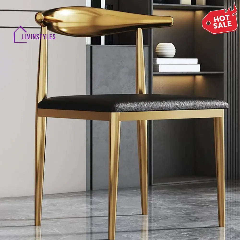 Janisha Stainless Steel Dining Chair