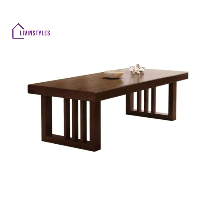 Janvi Solid Wood Coffee Table for Living Room