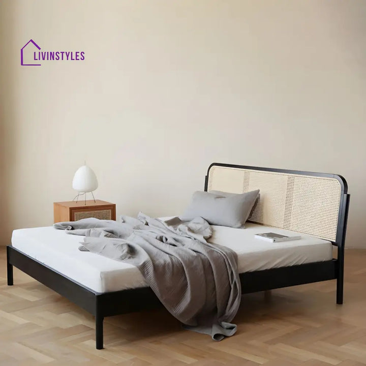 Jaskaran Solid Wood Bed Without Storage