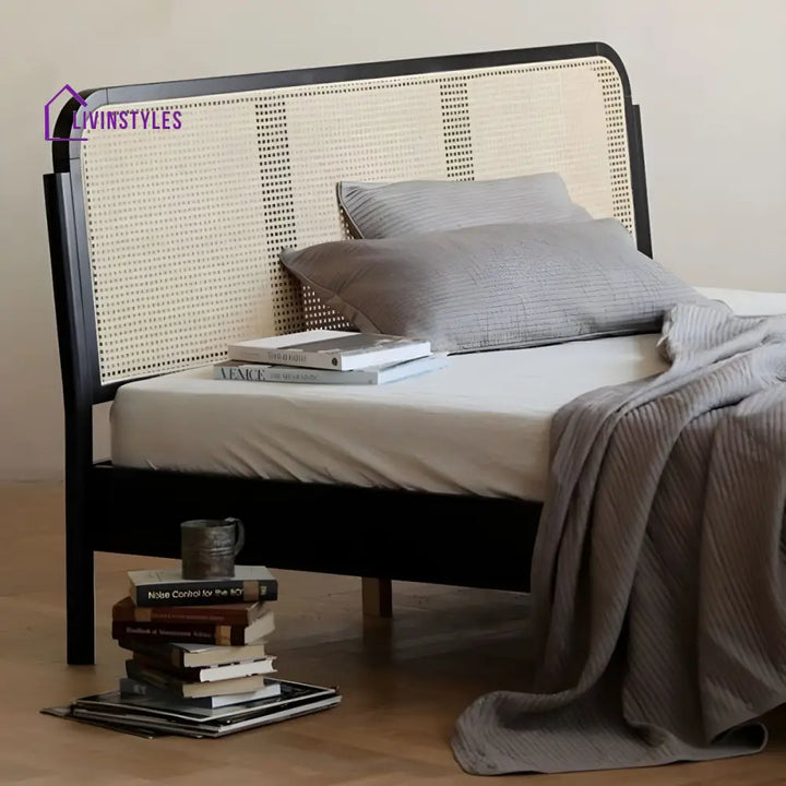 Jaskaran Solid Wood Bed Without Storage
