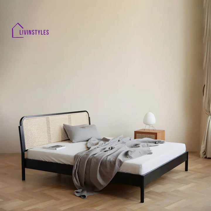Jaskaran Solid Wood Bed Without Storage
