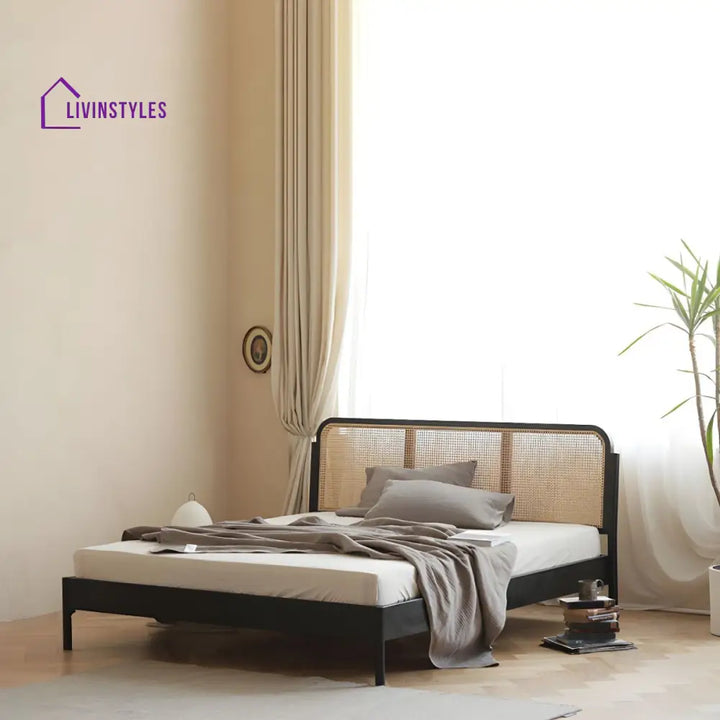 Jaskaran Solid Wood Bed Without Storage