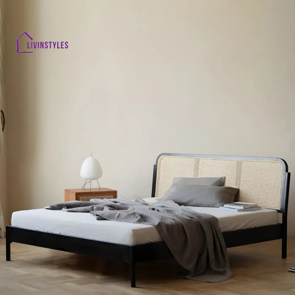 Jaskaran Solid Wood Bed Without Storage