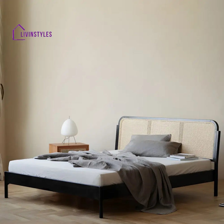 Jaskaran Solid Wood Bed Without Storage