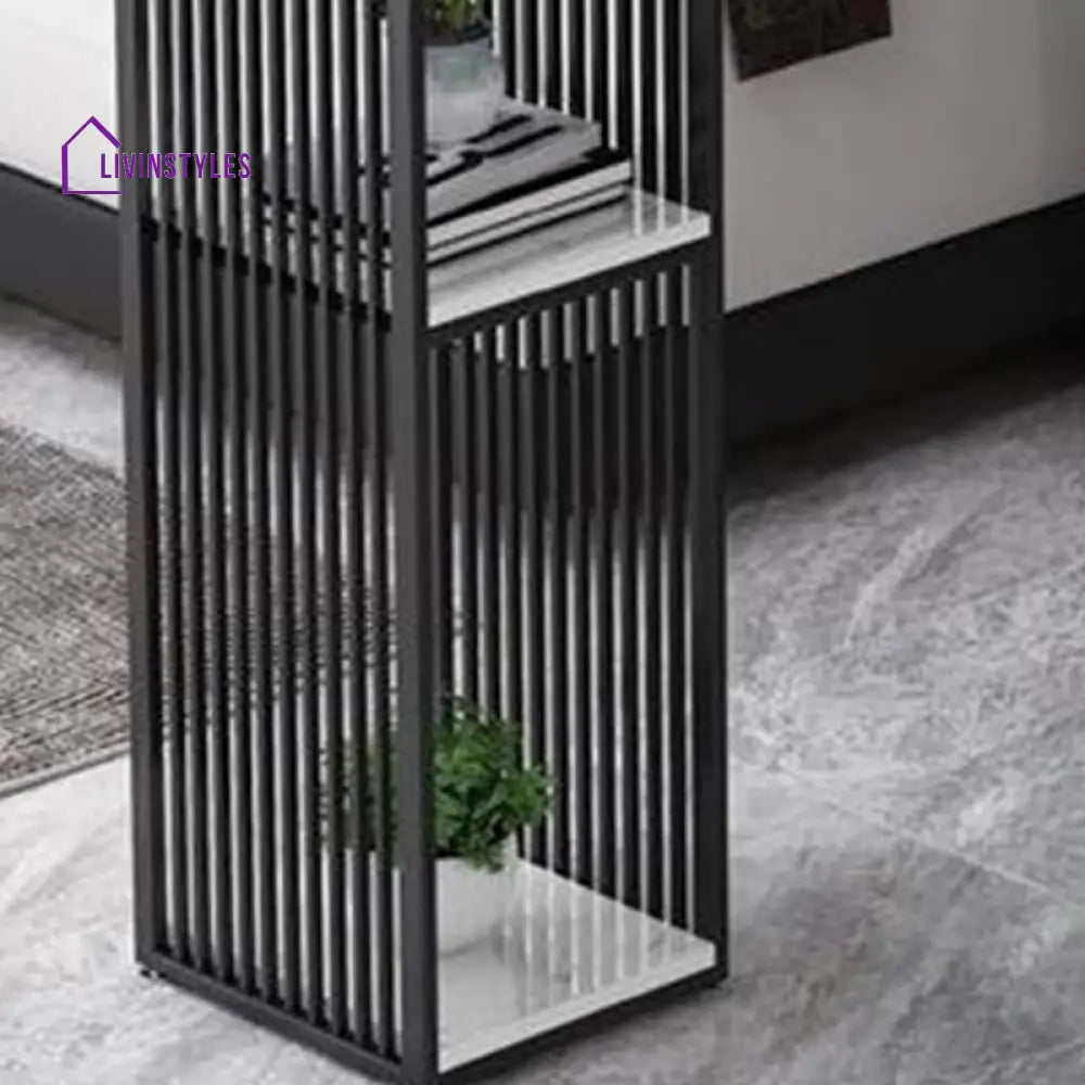 Jaskaran Stainless Steel Living Room Console Table