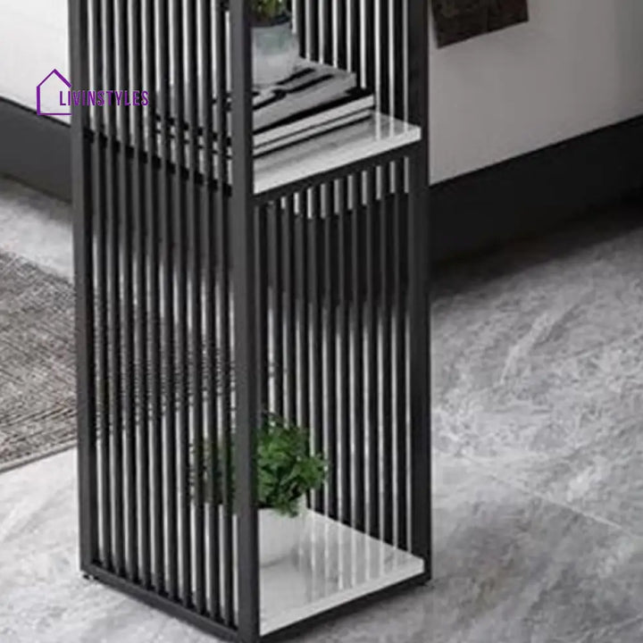 Jaskaran Stainless Steel Living Room Console Table