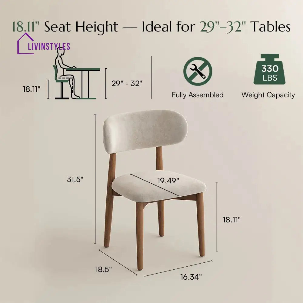 Jasmine Solid Sheesham Wood Dining Table Set | 6 Seater Dining Set