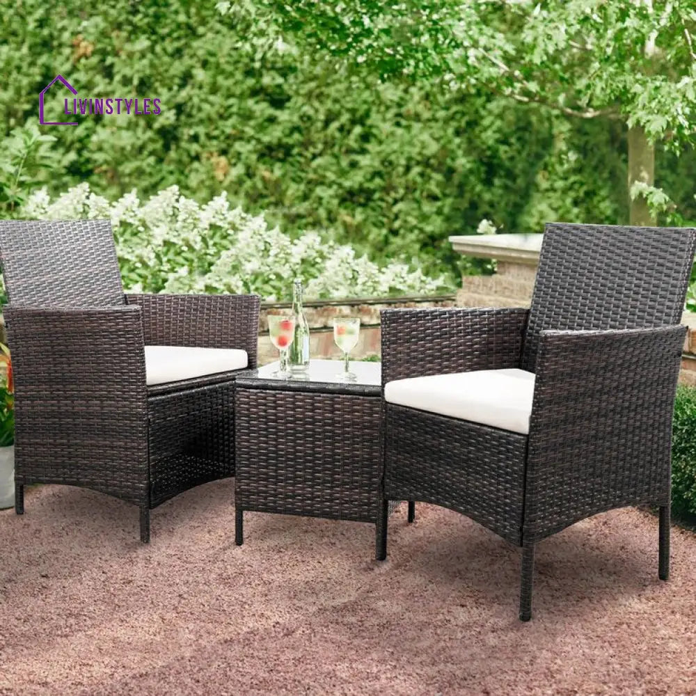 Jatara Outdoor Set With Cushions For 2 Person