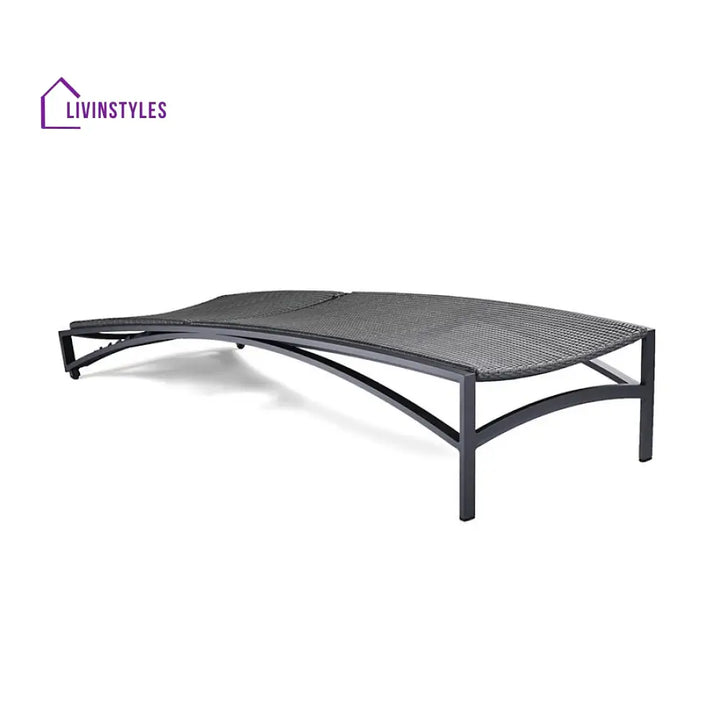 Jax Outdoor Swimming Poolside Lounger (Grey) - Loungers