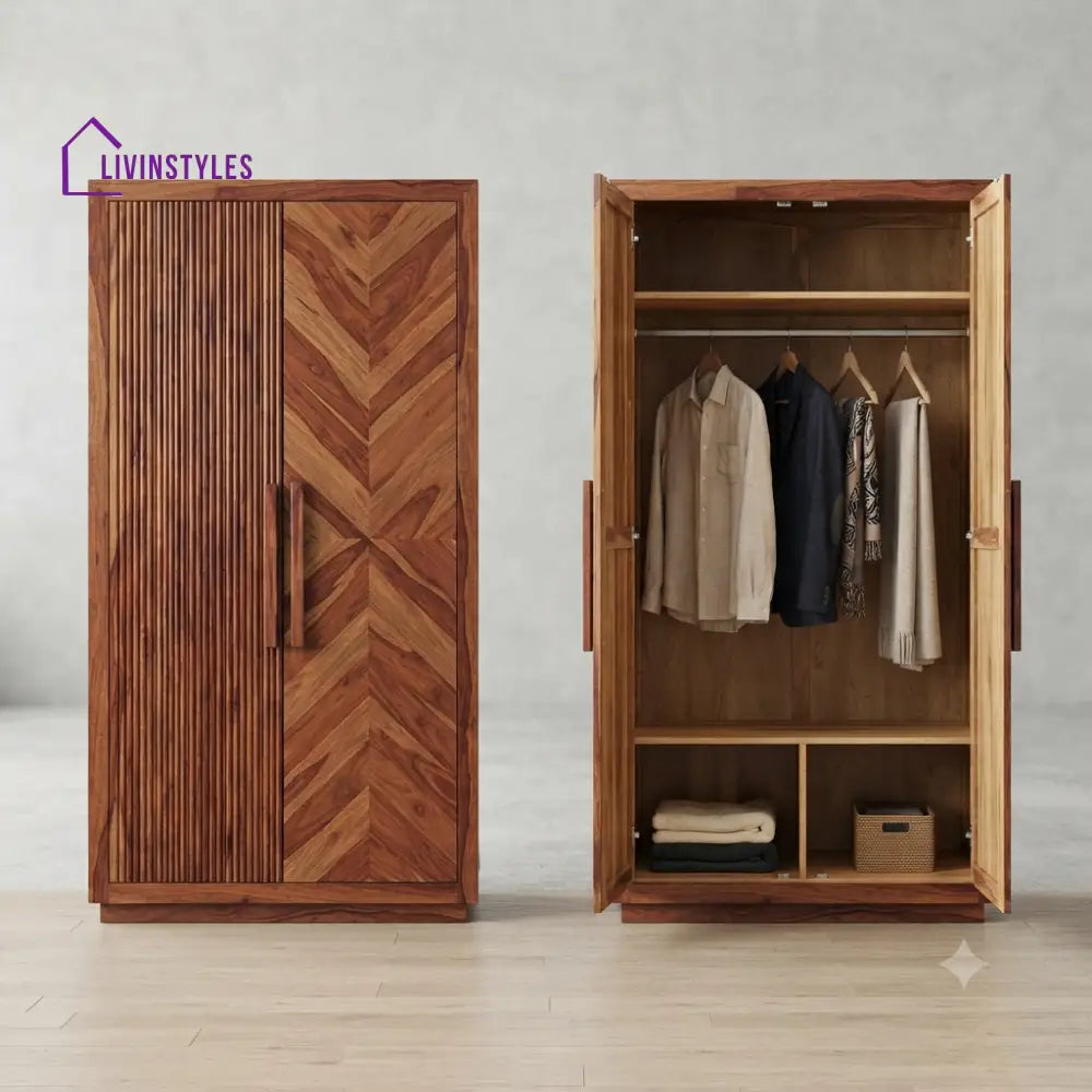 Jaya Wooden Wardrobe for Clothes | Cupboard for Clothes