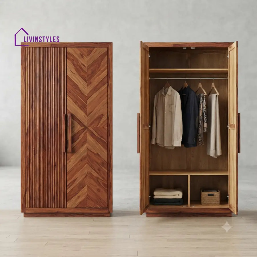 Jaya Wooden Wardrobe for Clothes | Cupboard for Clothes