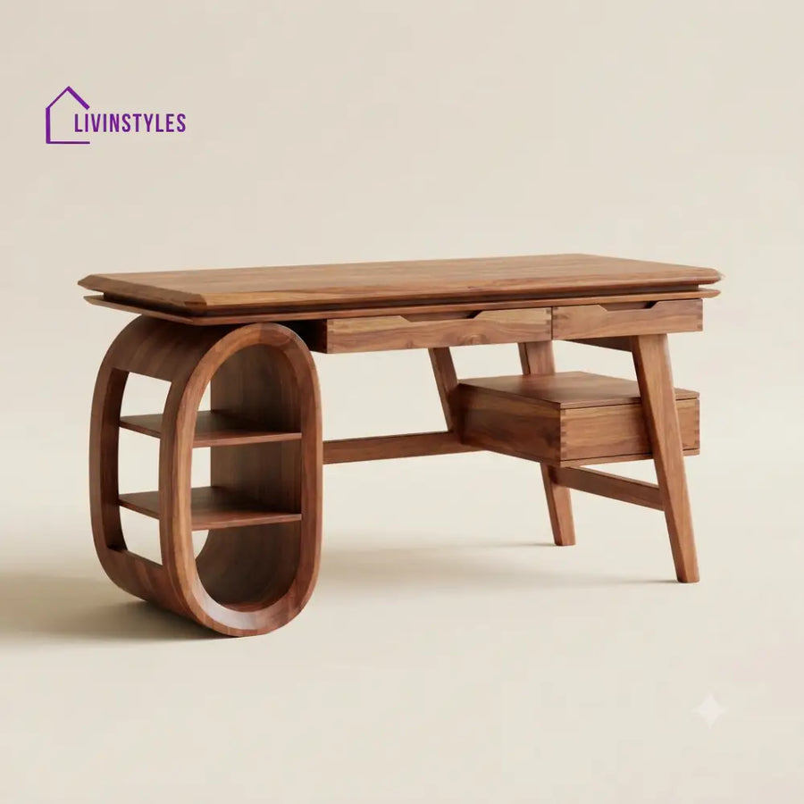 Jayashree Sheesham Wood Study Table for Home | Wooden Study Table