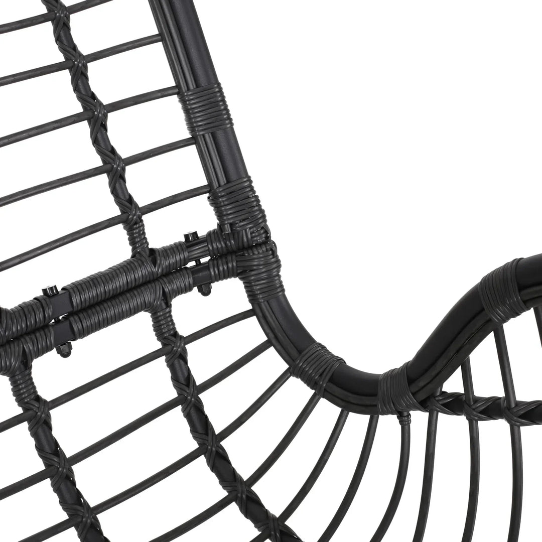 Edris Double Seater Hanging Swing Without Stand For Balcony , Garden Swing