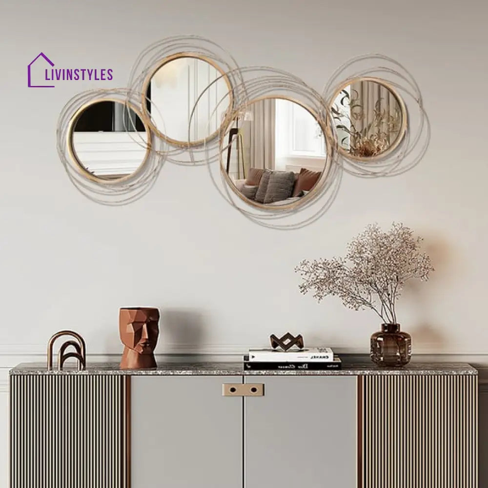 Jeffrey Metal Wall Mirrors