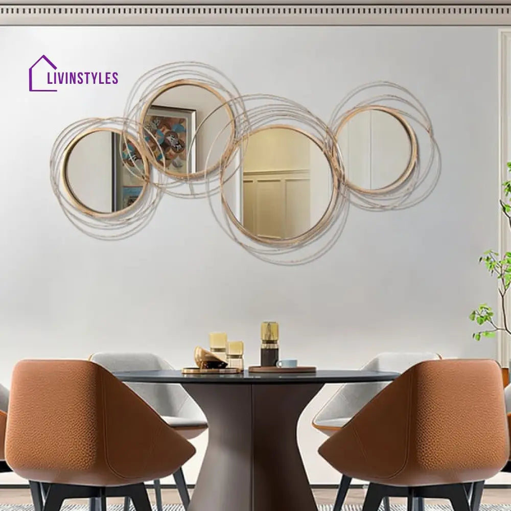 Jeffrey Metal Wall Mirrors