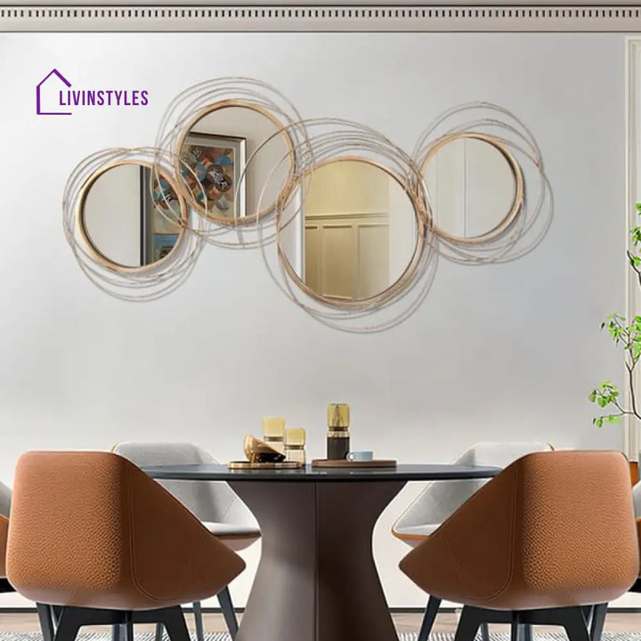 Jeffrey Metal Wall Mirrors