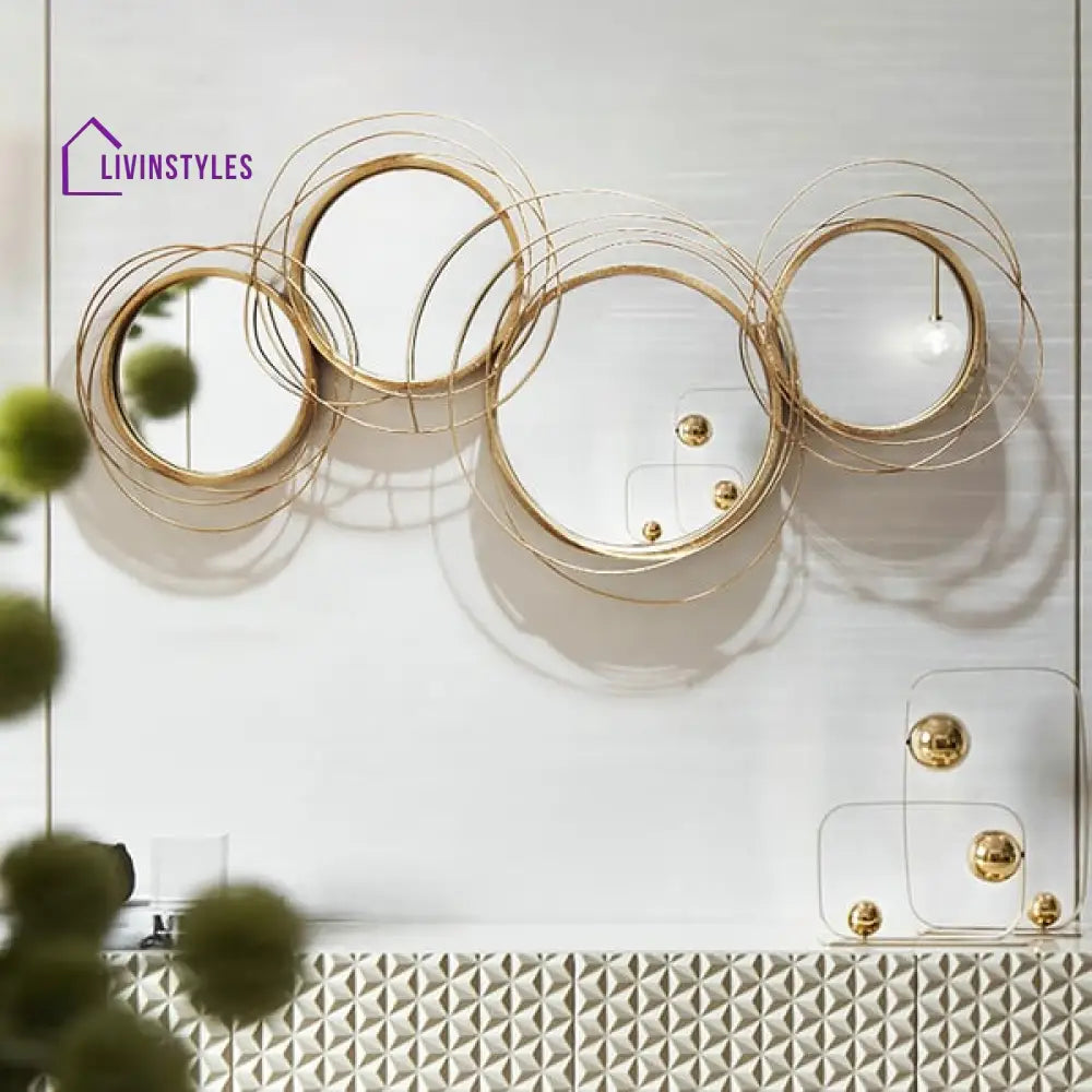 Jeffrey Metal Wall Mirrors