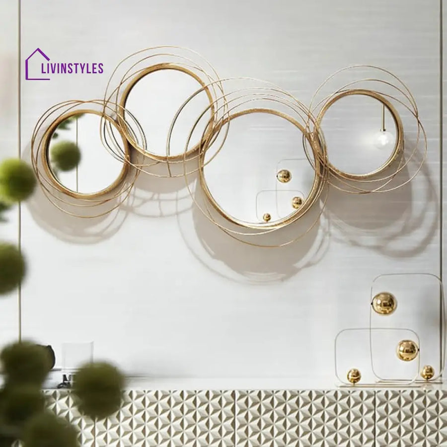 Jeffrey Metal Wall Mirrors