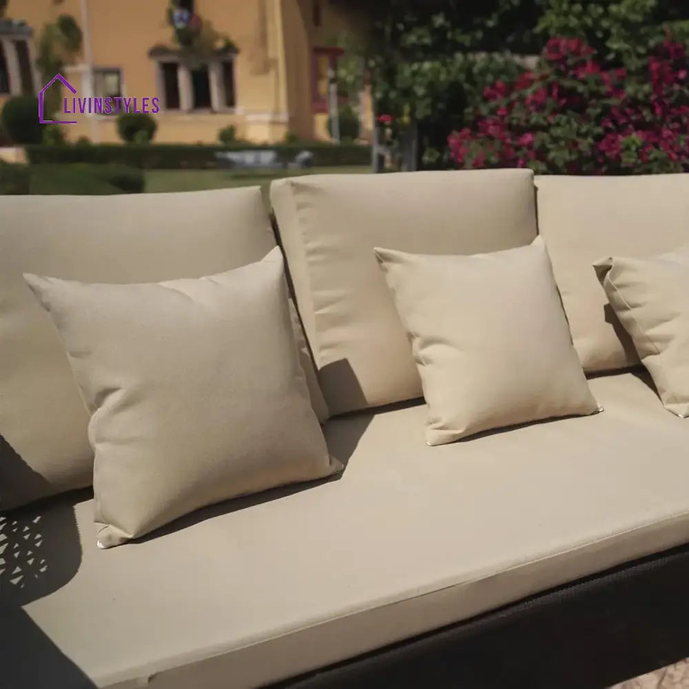 Jivika Outdoor 5 Seater Rope Conversation Sofa Set - Sofa Set