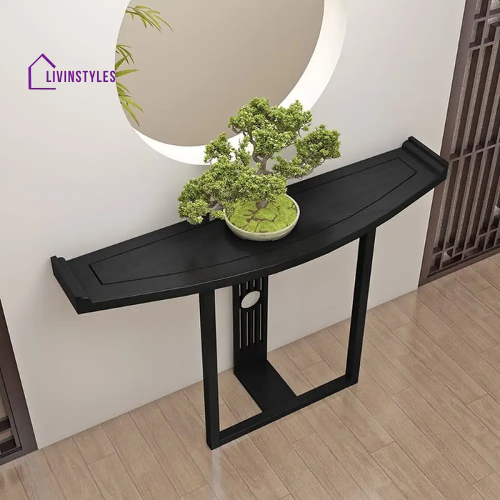 Jivinay Wooden Living Room Console Table