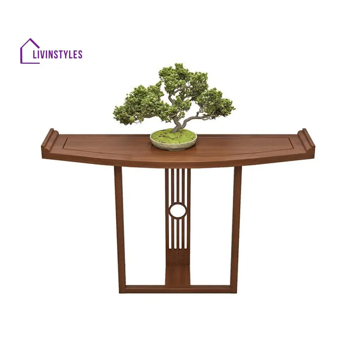 Jivinay Wooden Living Room Console Table