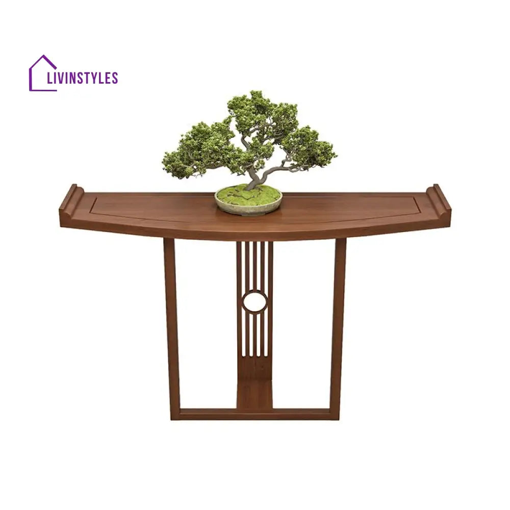 Jivinay Wooden Living Room Console Table
