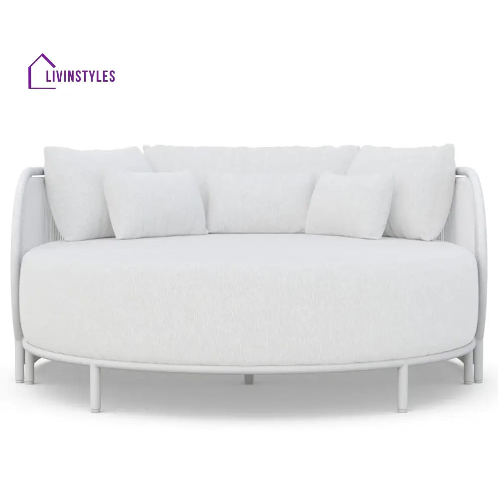 Joan Metal And Rope Outdoor Daybed